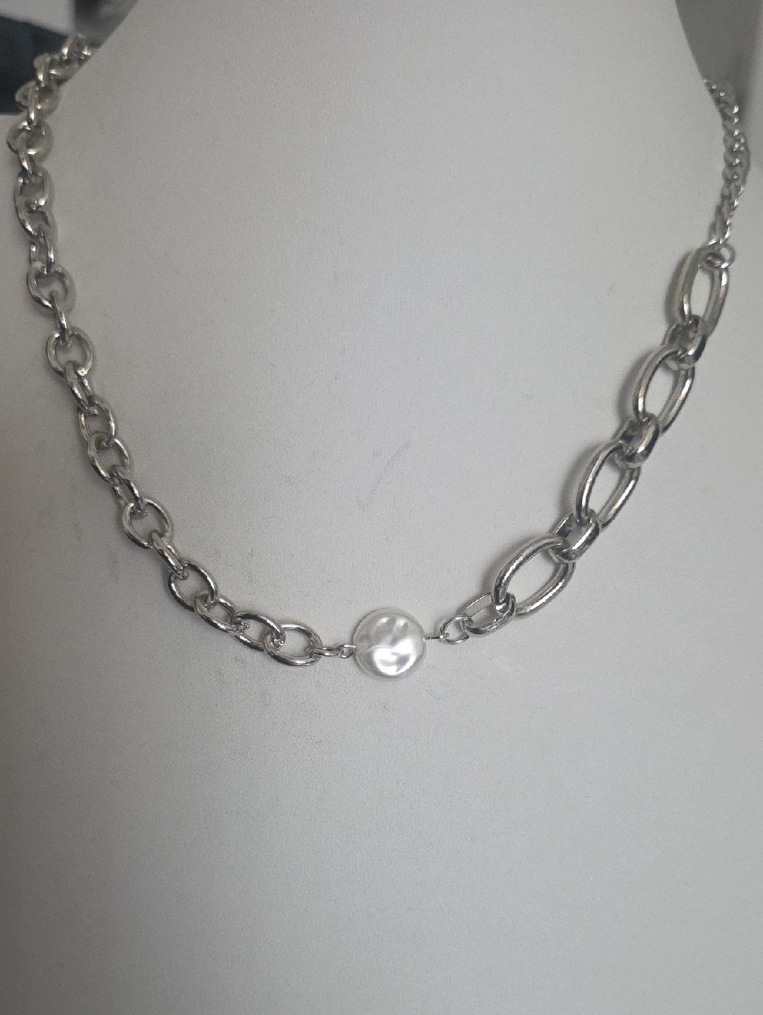 Paparazzi Pearl Bead Chain Necklace Nwt